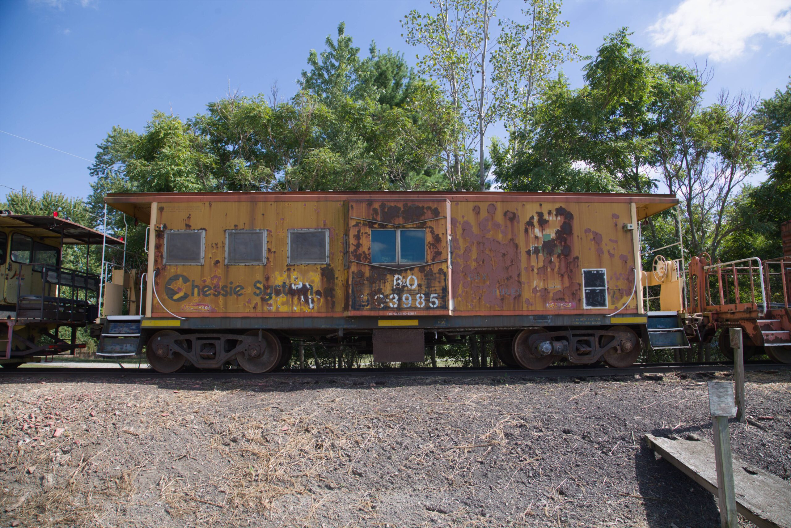 Chessie System C-3985 caboose