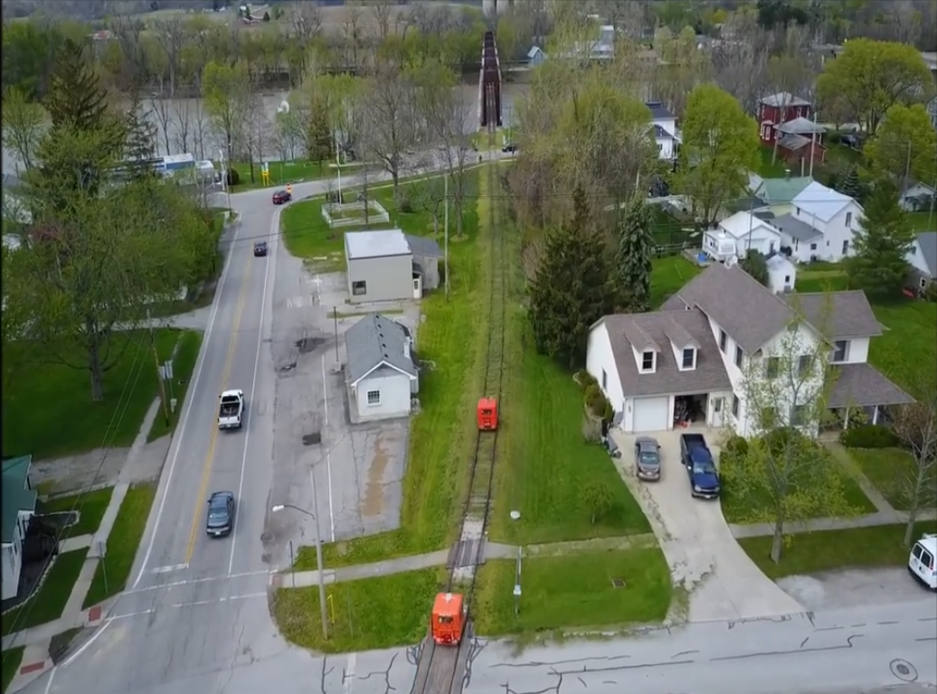 Scenic ride over the Maumee River bridge